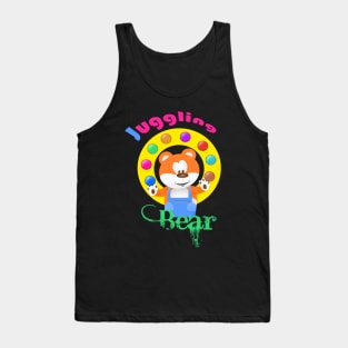 Juggling Teddy Bear Tank Top